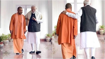 UP CM Yogi Adityanath shares picture with PM Modi, says ‘committed to building new India’