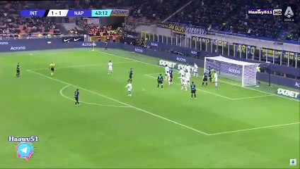 هدف انتر ميلان الثانى