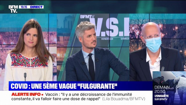 Lila Bouadma (membre du Conseil scientifique) sur le Covid-19: Nous avons gagné quelques semaines par rapport à d'autres pays européens parce que nous sommes beaucoup vaccinés