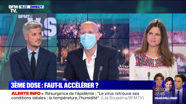 Lila Bouadma (membre du Conseil scientifique) sur la troisième dose: Il faut se donner le temps d'organiser les choses