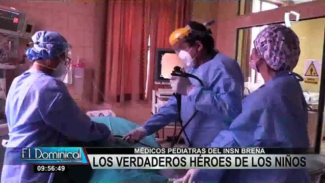 Médicos pediatras del INSN-Breña: los verdaderos héroes de los niños