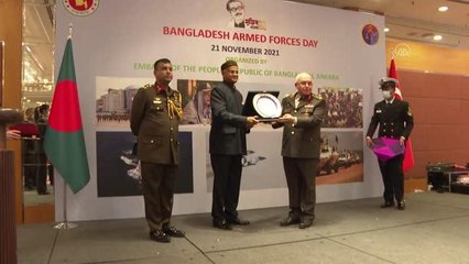 Başkentte "Bangladeş Silahlı Kuvvetler Günü" kutlandı