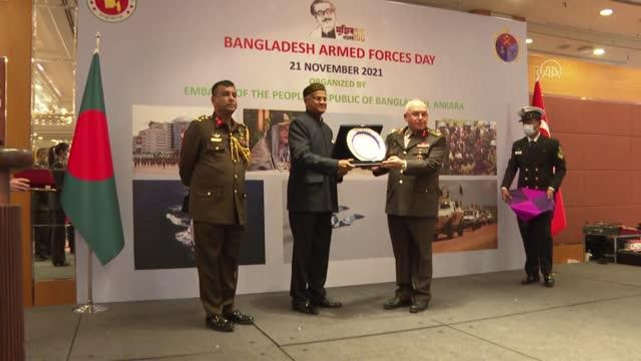 Başkentte "Bangladeş Silahlı Kuvvetler Günü" kutlandı