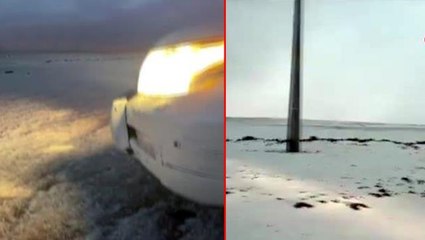 Suudi Arabistan beyaza büründü, görenler şaştı kaldı