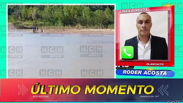 Encuentran el cadáver de una persona flotando en el río Aguán en Olanchito
