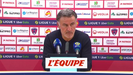 Galtier : « On ne peut pas se satisfaire de ça » - Foot - L1 - Nice