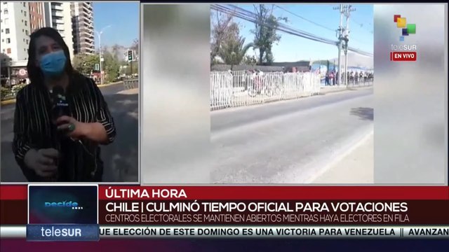 En Chile culmina tiempo oficial para votaciones