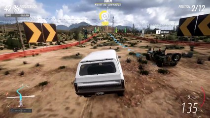 Forza Horizon 5 test de la GMC JIMMY 1970 cross-country de l'oasis