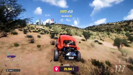 Forza Horizon 5 vw baja 1er pionnier du malpais