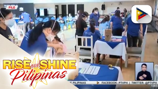 Ceremonial vaccination ng booster shots sa mga immunocompromised individuals at senior citizens, isinagawa sa EAMC