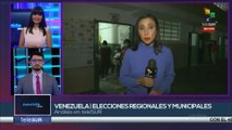 Continúan en Venezuela con normalidad las elecciones regionales y municipales