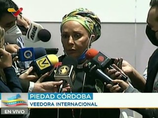 Piedad Córdoba: Cuando se realizan elecciones en Colombia, los candidatos son víctimas de violencia
