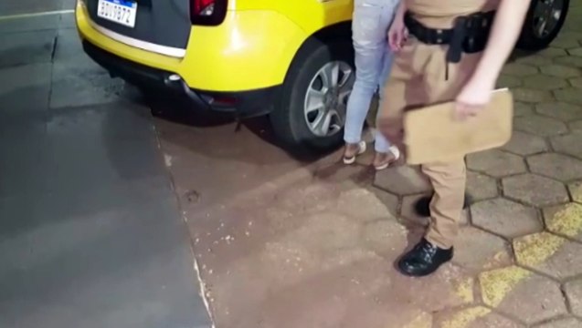 Jovem é detido pela PM de Santa Tereza do Oeste acusado de agredir a companheira