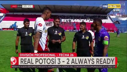 Real Potosí no falla ante Always Ready y se encamina para escapar del descenso indirecto