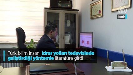 Türk bilim insanı idrar yolları tedavisinde geliştirdiği yöntemle literatüre girdi