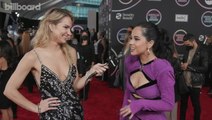 Becky G on Advice From Christina Aguilera, Latin Representation & More | AMAs 2021