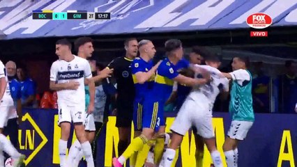 Torneo Liga Profesional de Futbol 2021:  Boca 0 - 1 Gimnasia LP (2do Tiempo)