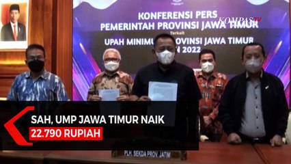 Sah, UMP Jawa Timur Naik 22.790 Rupiah