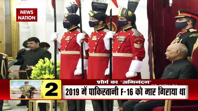 Abhinandan Varthaman: 'वीर चक्र' से सम्मानित हुए ग्रुप कैप्टन अभिनंदन, पाकिस्तान को चटाई थी धूल