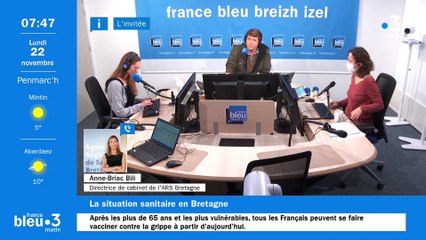 Anne Briac Bili, ARS Bretagne sur l'épidémie de covid