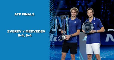 ATP Finals : Zverev domine Medvedev en finale et remporte son deuxième Maasters