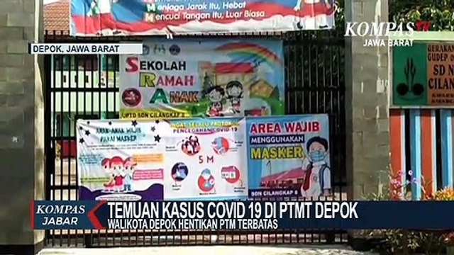 Depok Hentikan PTM Terbatas di Wilayah Pancoran Mas