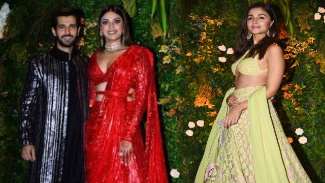 Alia Bhatt अपनी दोस्त Anushka और Aditya Seal की शादी में हॉट ब्लाउज पहनने पर हुईं Troll | FilmiBeat