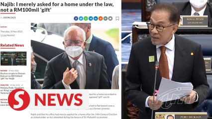 Questions remain over RM100mil 'gift' to former PM, says Anwar