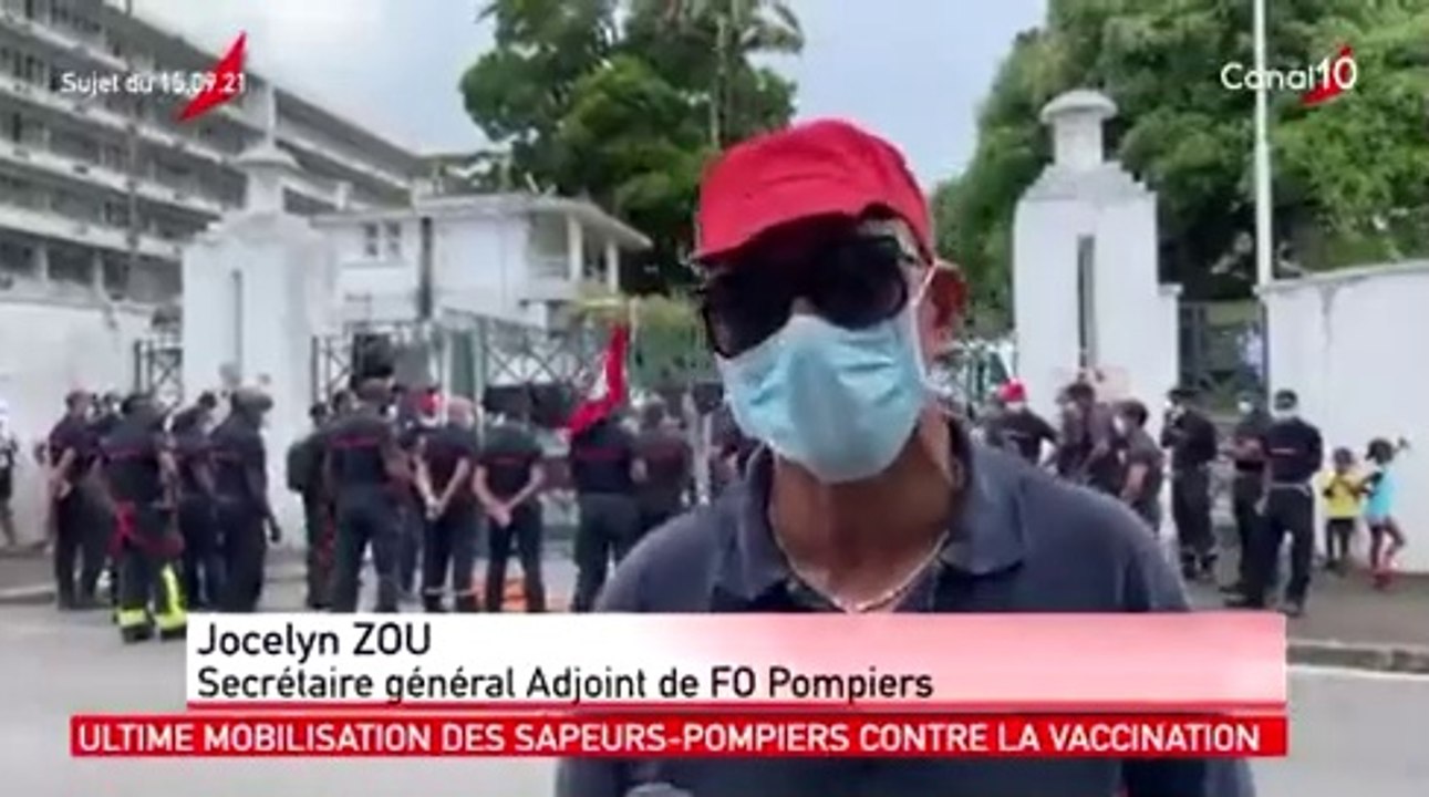 Le pompier qui refuse le vaccin à cause de la sodomie