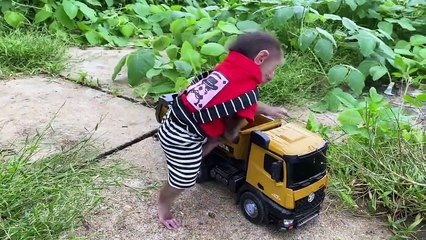 Little goes to harvest fruit on the farm