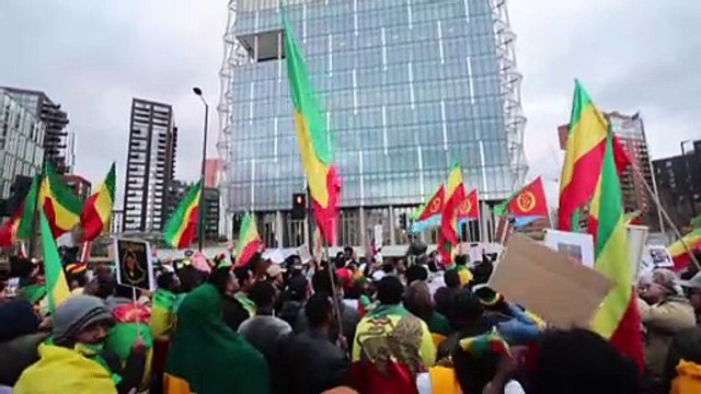 Ηνωμένο Βασίλειο: Διαδήλωση για τον εμφύλιο στην Αιθιοπία