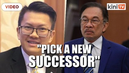 Anwar should step down so that Harapan can pick a new successor - DAP rep