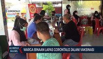 Warga Binaan Lapas Gorontalo Jalani Vaksinasi