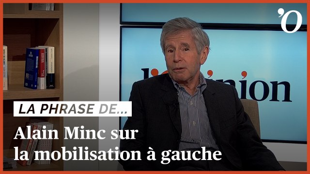 Alain Minc: «Face à Eric Zemmour, la gauche se mobilisera»