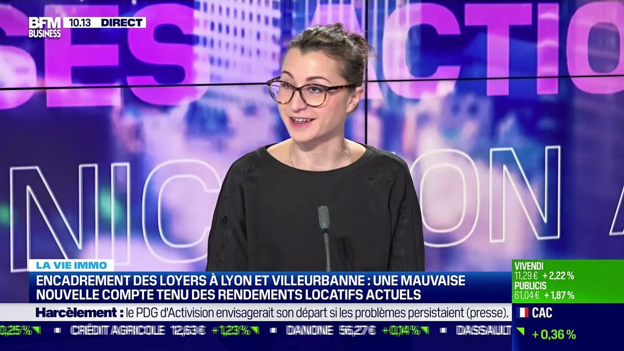 Marie Coeurderoy: Encadrement de loyers à Lyon et Villerbanne, une mauvaise nouvelle compte tenu des rendements locatifs actuels - 22/11