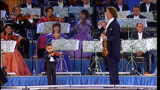 André Rieu 3 year old Akim Camara