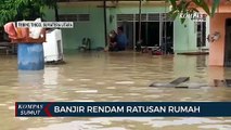 Luapan Banjir Genangi Kota Tebing Tinggi