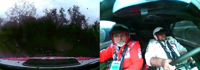 Off-Road'da korku dolu anlar araç içi kamerasında