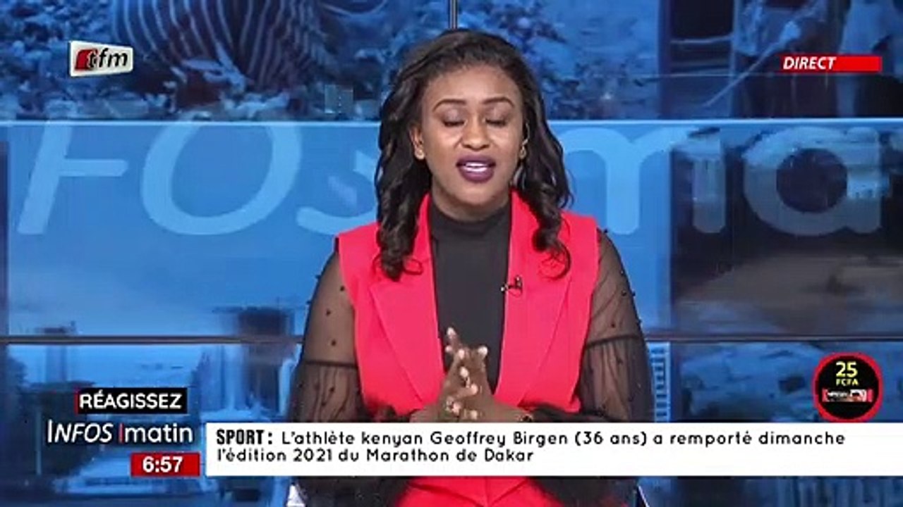 Un jour au Sénégal un jour dans le monde dans Infos du matin du 22 Novembre 2021