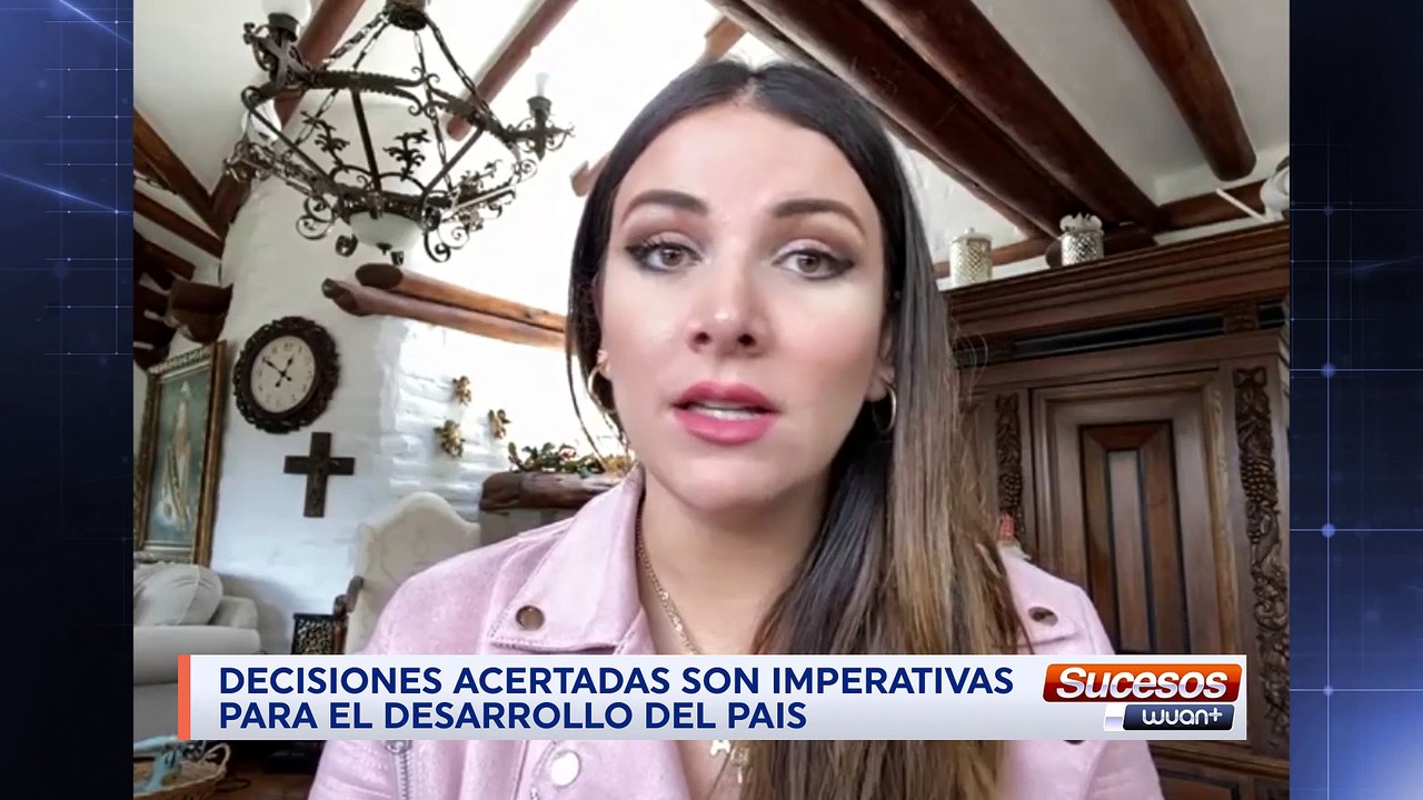 Ana Galarza | Decisiones acertadas son imperativas para desarrollo del país