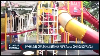 Taman Bermain Anak Ramai Dikunjungi