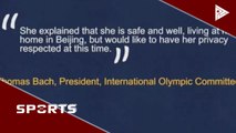 Peng Shuai, nasa maayos na kalagayan ayon sa panayam ng IOC #PTVSports