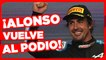 ¡Alonso vuelve al podio en el GP de Qatar de F1!