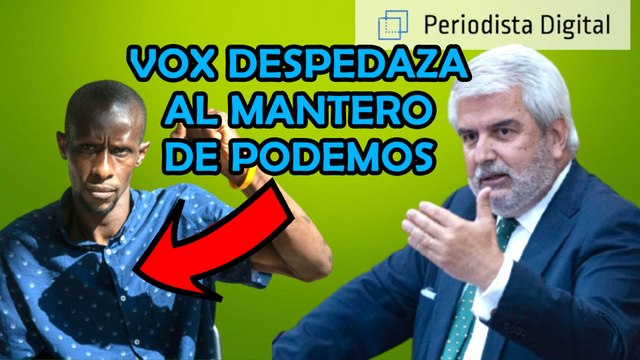 VOX despedaza al mantero de Podemos por soltar una burrada: “¡Solo hablan de odio!”