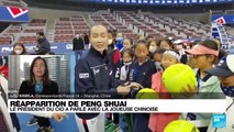 Le président du CIO a parlé par vidéo avec la joueuse de tennis chinoise Peng Shuai