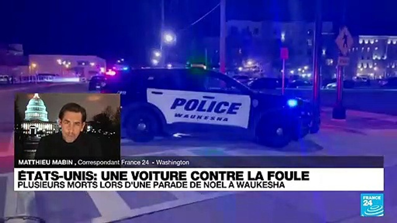 Etats-Unis : "des morts" après qu'une voiture percute une foule lors d'une parade de Noël