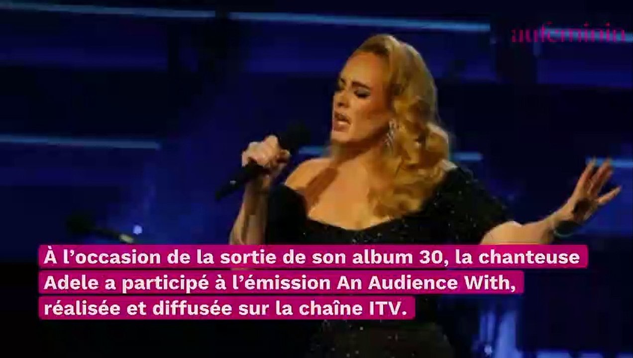 Adèle en larmes, ses retrouvailles avec celle "qui a changé sa vie"