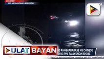 Pres. Duterte, kinondena ang panghaharass ng Chinese coast guard sa mga barko ng Pilipinas sa Ayungin shoal