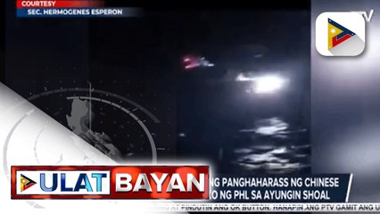 Video herunterladen: Pres. Duterte, kinondena ang panghaharass ng Chinese coast guard sa mga barko ng Pilipinas sa Ayungin shoal