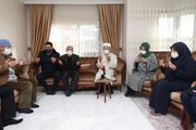 Diyanet İşleri Başkanı Erbaş'tan Başak Cengiz'in ailesine ziyaret